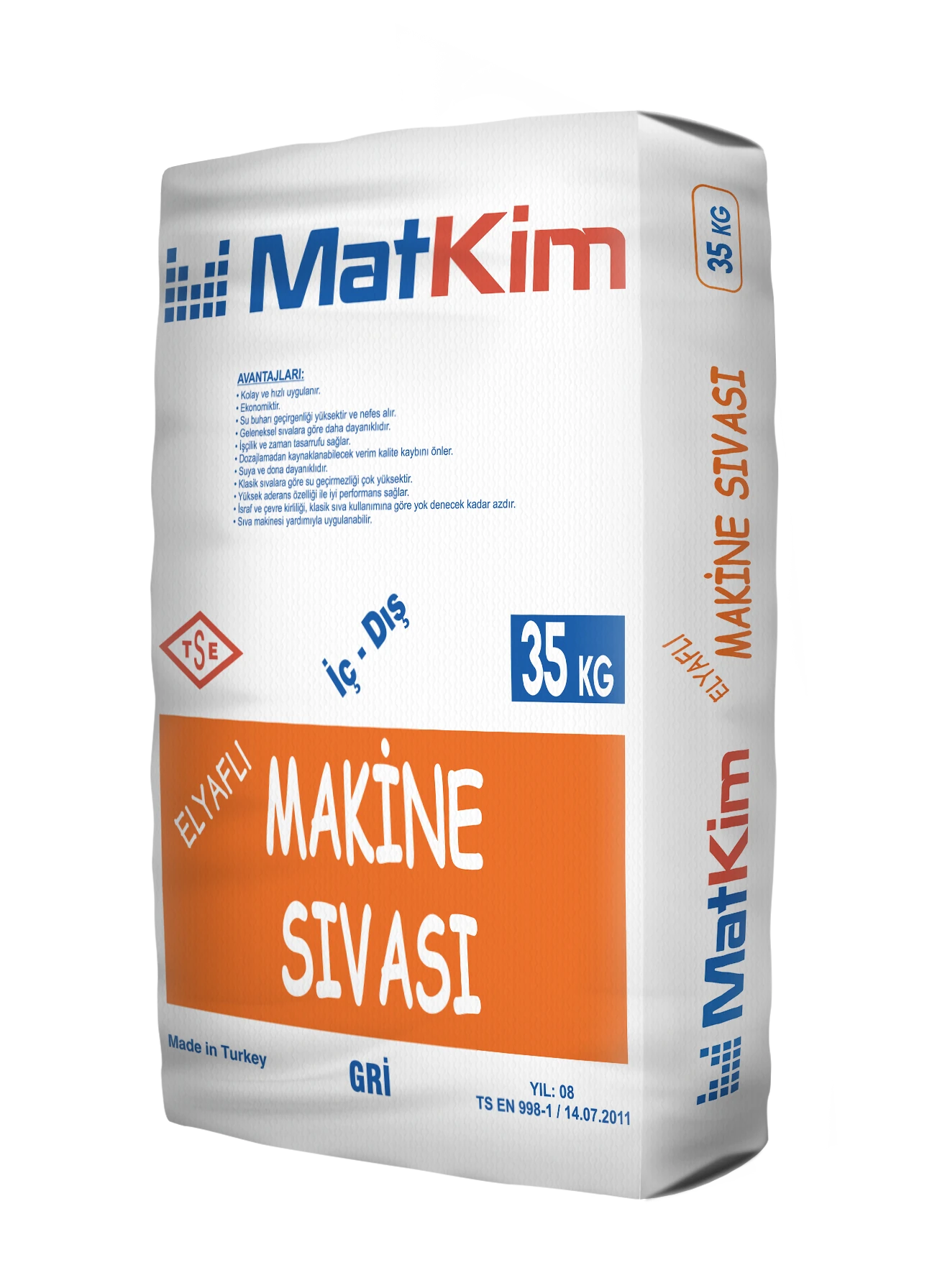 Elyaflı Hazır Makina Sıvası
